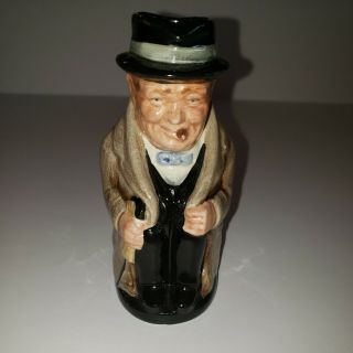 Miniature Royal Doulton Winston Churchill Toby Jug 5 ",  Figurine