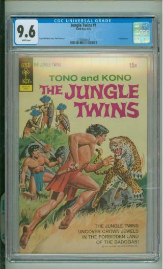 Jungle Twins 1 Cgc 9.  6 Painted Cover 1972