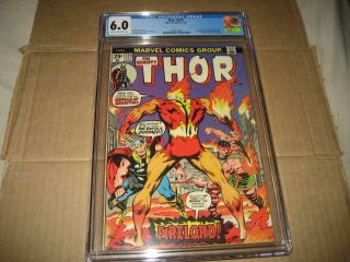 Marvel Comics The Mighty Thor 225 Cgc 6.  0 Marvel Comics 07/1974