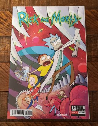 Rick And Morty 1 - Oni Press - Bridge City Comics Variant - Rare