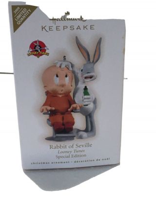 Hallmark Keepsake 2009 Rabbit Of Seville Special Edition Is But In Ec