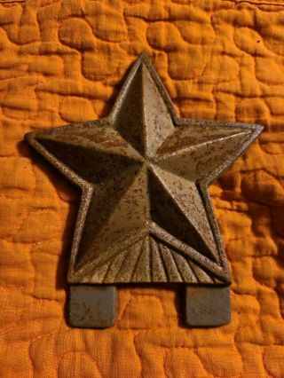 Midwest Of Cannon Falls Star Cast Iron Door Knocker Topper Christmas Patriotic