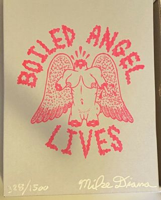 Boiled Angel Mike Diana Box Set Pink Logo (not Perfect, )