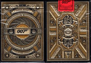 James Bond 007 Playing Cards Poker Size Deck Uspcc Custom Limited Theory11
