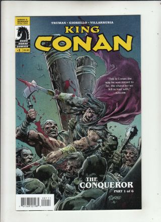 King Conan The Conqueror 1 - 6 (dark Horse 2014) Truman Giorello Complete Set
