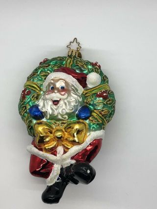 Christopher Radko Christmas Ornament " I 