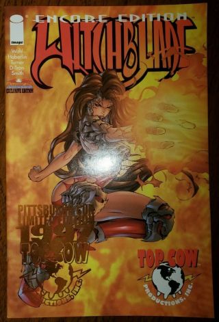 Witchblade Encore Edition 2 Pittsburgh Con Top Cow Image Comics Apr 1997 (vfnm)