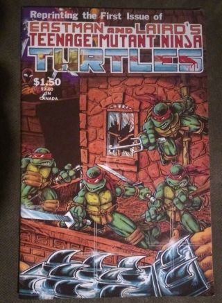 Eastman And Laird’s Teenage Mutant Ninja Turtles Tmnt 1 4th Printing Mirage