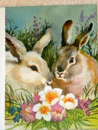 Current / Finchley Paper Arts Easter Spring Rabbit Bunny Cards Set Of Six