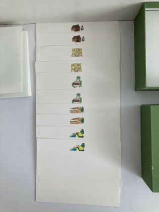 Kate Spade Set Of 10 Architecture Correspondence Cards & Envelopes