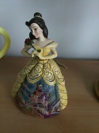 Disney Jim Shore Beauty And The Beast Belle Enchanted Figurine Collectible