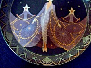 HOUSE OF ERTE ' FRANKLIN COLLECTOR ' S PLATE QUEEN OF THE NIGHT LTD ED. 3