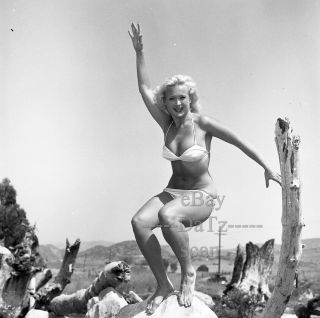 1950s Negative - Sexy Pinup Girl Janice Lee In Bikini - Cheesecake T280584