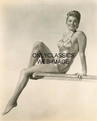 Sexy Gorgeous Beauty Esther Williams Swimsuit Photo Pinup Cheesecake