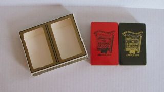 Vintage Gemaco Souvenir Playing Cards Red Dog Saloon Juneau Alaska