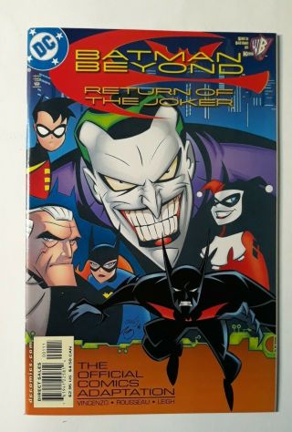 Batman Beyond: Return Of The Joker,  Official Comic Book Adaptation,