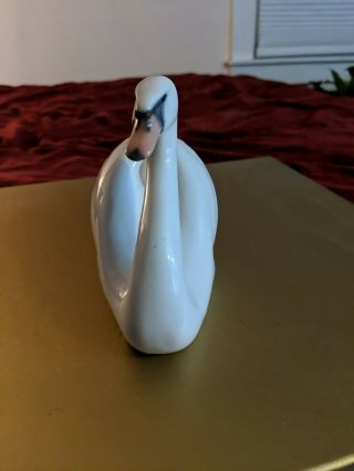 Vtg Royal Copenhagen Porcelain Swan Figurine 755 Designed By Eric Nielsen