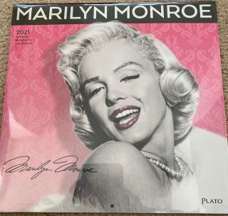 Marilyn Monroe 16 Month 2021 Wall Calendar In Shrink Wrap