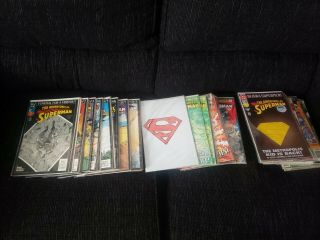 Superman Funeral For A Friend & Reign Of The Supermen Set Run,  Variants 80 Books