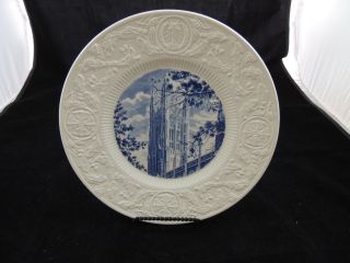 Wedgwood Duke University Collector Plate Chapel Tower 1930