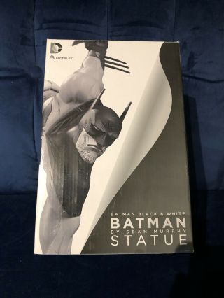 Batman Black & White Statue - Based On Sean Murphy Design Cib (minor Damage)