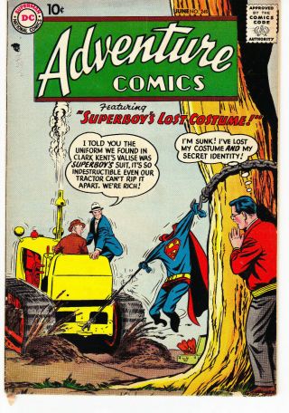 Adventure Comics 249 (dc Comics,  June 1958)