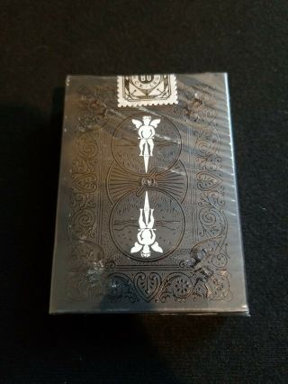 Bicycle Black Ghost Legacy Edition Playing Cards Ellusionist Discontinued 2