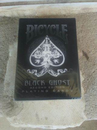Bicycle Black Ghost 2nd Edition Playing Cards - Ellusionist -