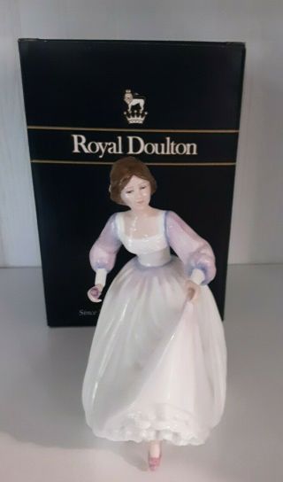 Vintage 1992 Royal Doulton Ashley Figurine 3420 Nada M.  Pedley