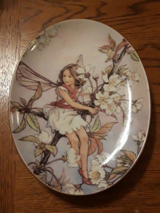 Flower Fairies Plate,  Cicely Mary Barker,  Wild Cherry Blossom,  Royal Worcester