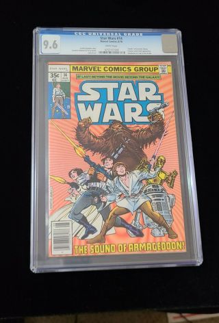 Star Wars 14 Cgc 9.  6 White Pages