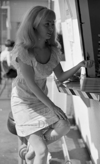 1960s Negative - Sexy Blonde Pinup Girl Mickey Jines - Cheesecake T432861