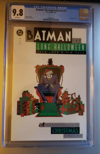 Batman: The Long Halloween 3 White Pages // Tim Cover Art,  Joker