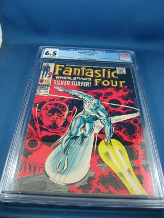 Fantastic Four 72 Cgc 6.  5 Silver Surfer 1968