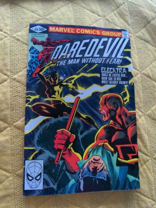 Daredevil - 168 - 1980 - 1st Appearance Of Elecktra - Marvel Elektra Miller
