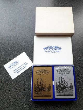 Vintage W.  D & H.  O Wills 200 Year Anniersary Playing Cards Complete