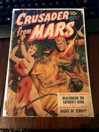 Crusaders From Mars No.  2 1952 Ziff/davis