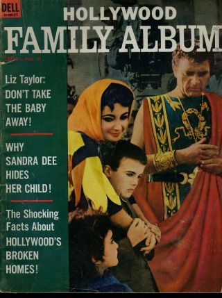 Liz Taylor Judy Garland Michael Landon Robert Conrad Hollywood Family Album 1962