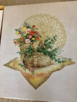 Hallmark Stationery Box Set - Floral Print Vintage