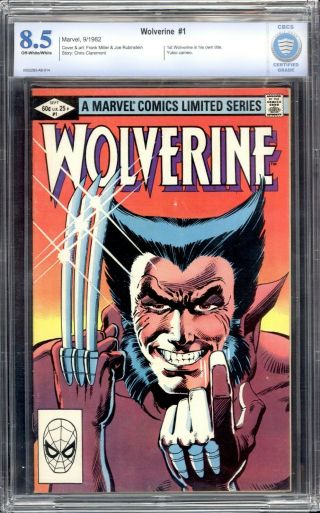 Wolverine Limited Series (1992) 1 Cbcs 8.  5 Off - White/white