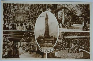 Blackpool,  England - Vintage Post Cards Circa Early 20th Century - Set 1 Of 3