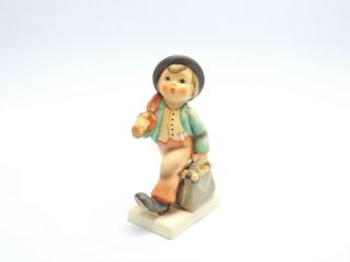Goebel Hummel Figurine 11 2/0 Merry Wanderer,  Tmk - 7,  Leipzig Fair,  4 "