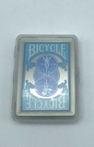 Vintage Bicycle Clear Plastic Playing Cards 52,  Jokers