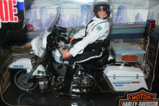 G.  I.  Joe 1/6 Electra Glide Harley Davidson Motorcycles Police Officer 12 " Figure