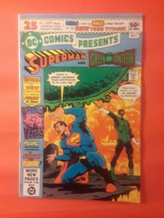 " Superman & Green Lantern " Comic Book.  No 26.  Ungraded.