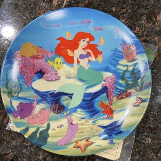 Walt Disney Collectors Plate " The Little Mermaid " A Song From The Sea