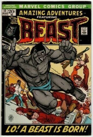 Marvel Comic Adventures 11 Featuring The Beast,  1st Furry Beast