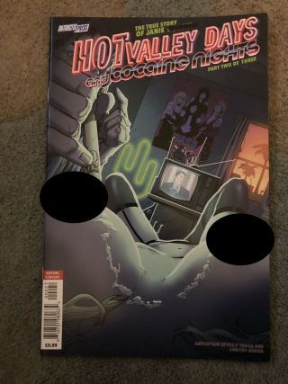 “hot Valley Days And Cocaine Nights,  ” 2; Nude Variant Cover; 9.  4/nm; Ships