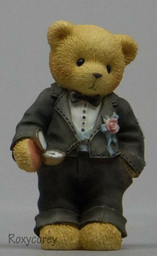 Cherished Teddies A Beary Special Groom To Be Wedding Figure