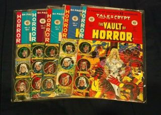 Tales From The Crypt Presents The Vault Of Horror Complete Set 1 - 5 Nm (ec 1991)
